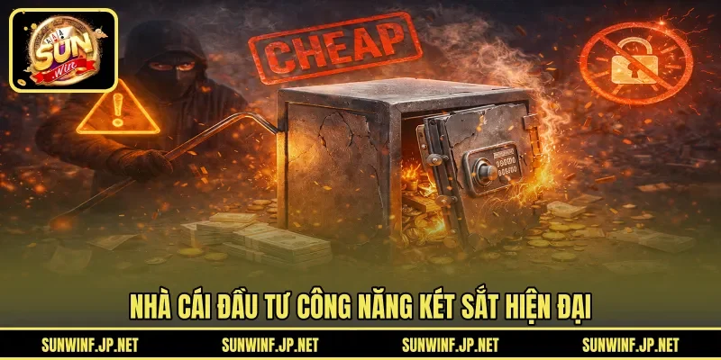 Nhà cái đầu tư công năng két sắt hiện đại 